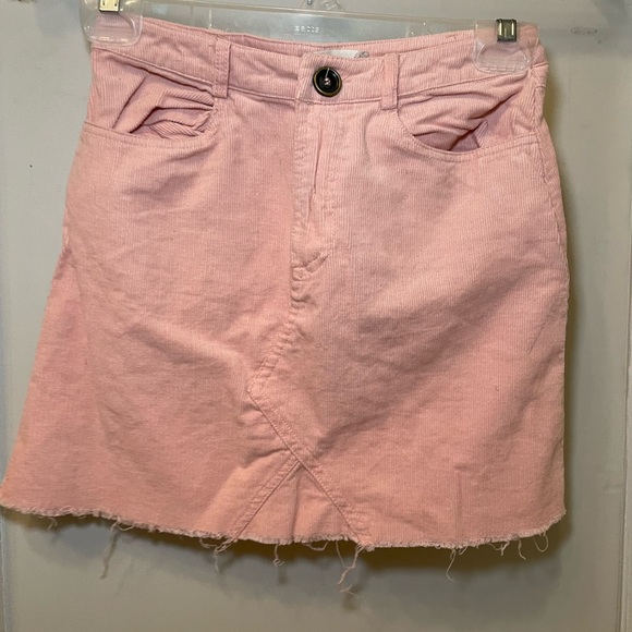Altar’s State XS pink corduroy skirt - Picture 1 of 3
